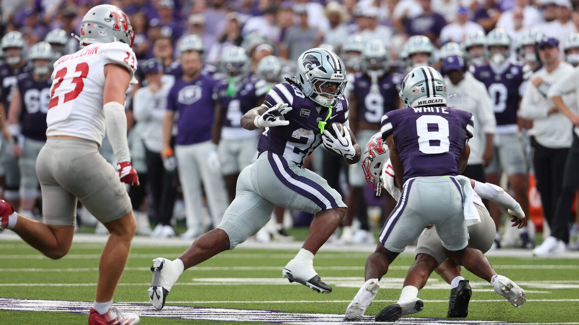 ‘Dude is electric’: Rodney Fields shines as starting running back for K-State