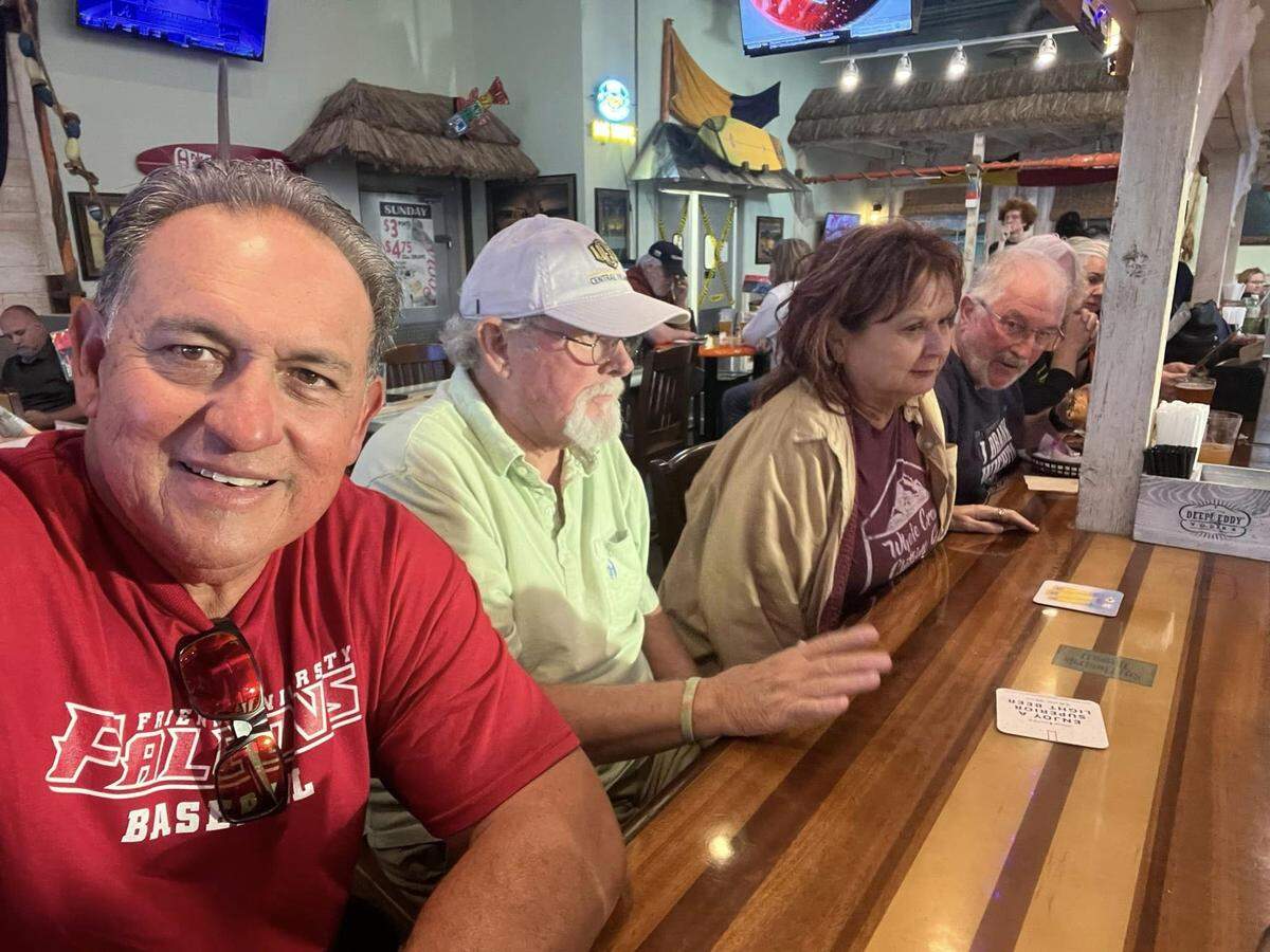 Hurricane Sports Grill owner Luis Lopez, far left, said his lease was up and his landlord wanted to raise his rent. He decided to close the restaurant instead.