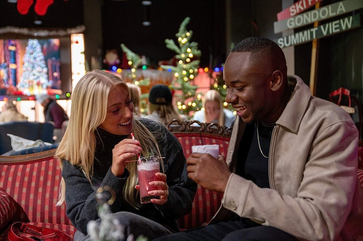 Chicken N Pickle’s holiday popup bar, called “The Holiday Hideout,” is open daily through Dec. 31.