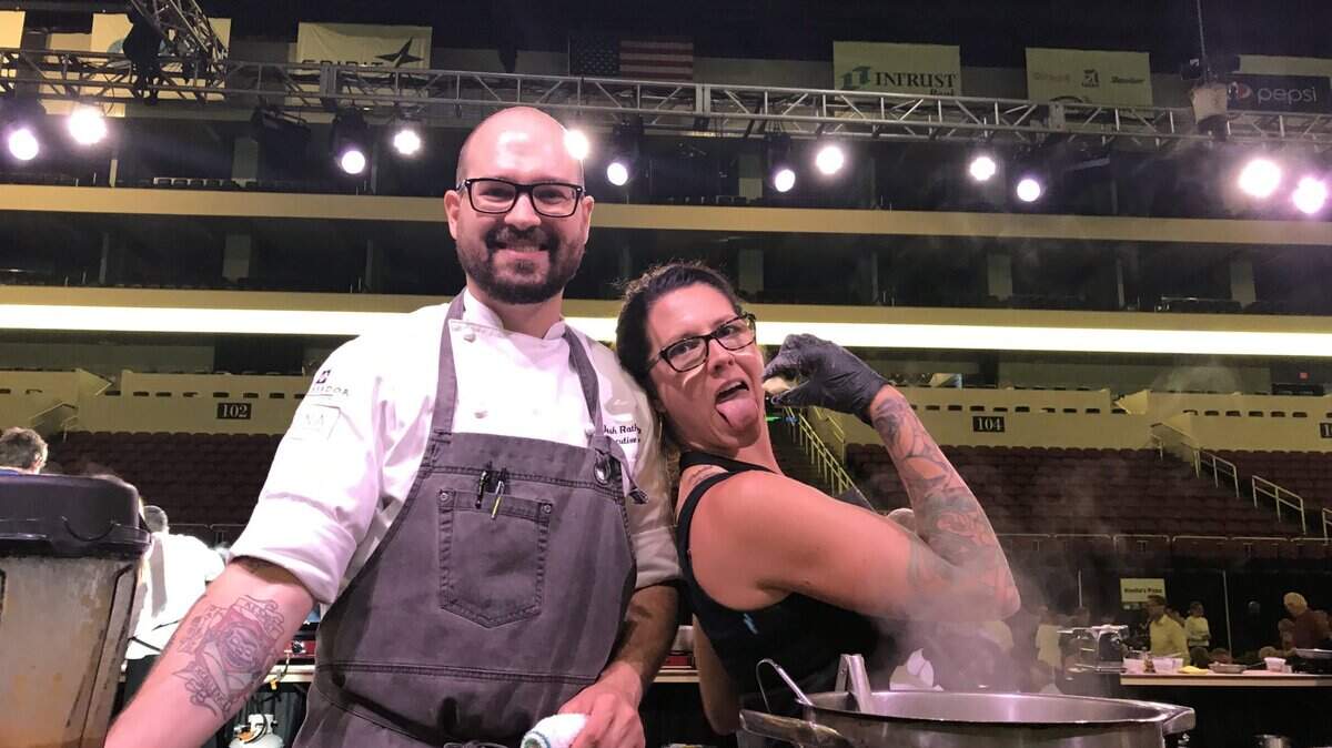 Chef Josh Rathbun of Siena Tuscan Steakhouse, who competed last year with Schane Gross of The Anchor at the Celebrity & Chef Cookoff, will return to the competition this year.