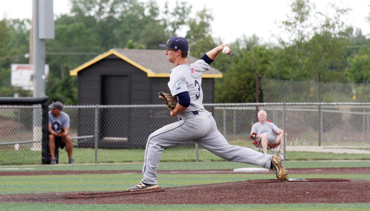 Corbin Lill, a Clearwater senior baseball player.
