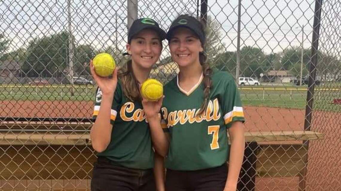 Competitive spirit between Brewster twins help make Bishop Carroll softball a winner