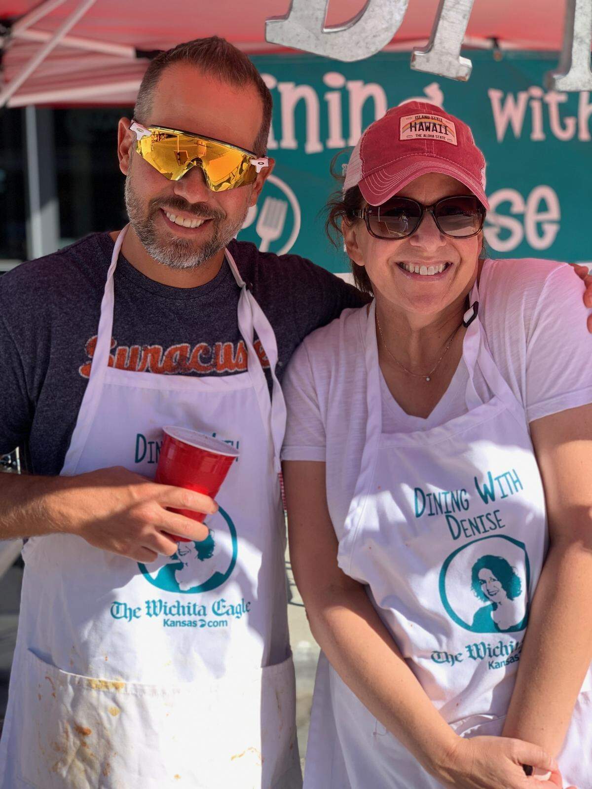 Travis Grover, left, has always been my chili cookoff co-pilot, and he’s a good one.