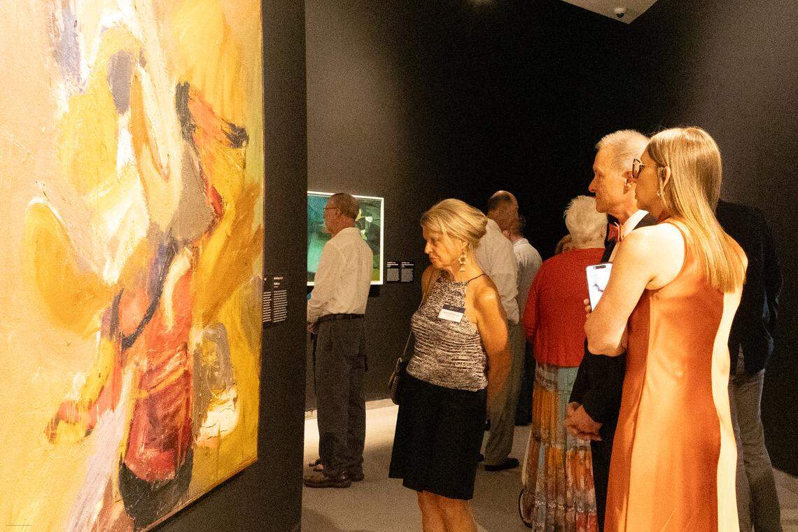 On view at WAM through Nov. 16, ‘Abstract Expressionists: The Women’ showcases about 50 paintings created from the early 1940s through the 1970s by 32 women.