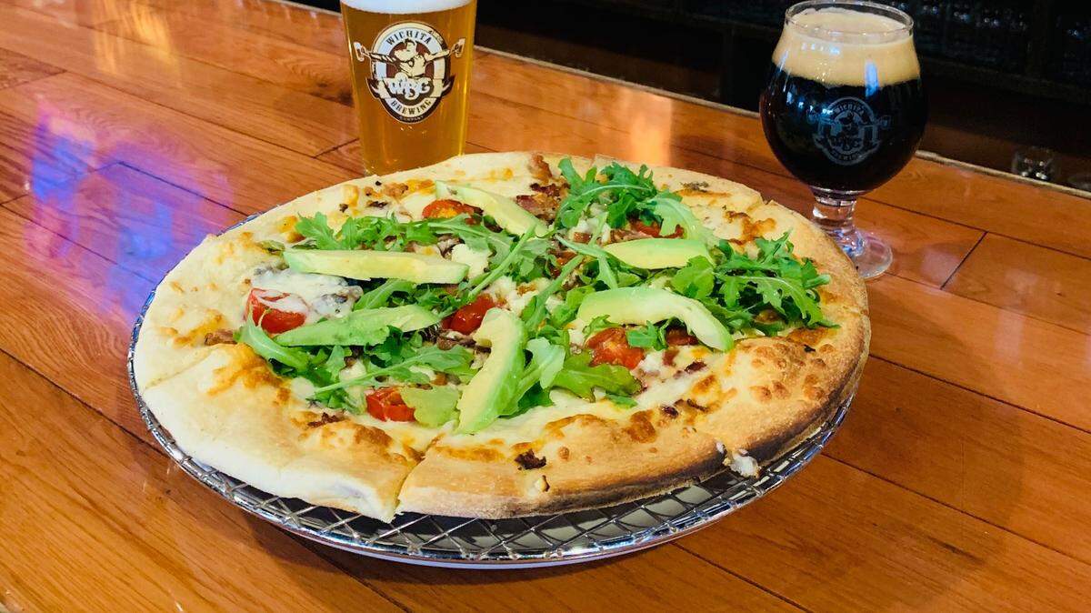 The BLTAwesome Pizza, invented by Dining with Denise, is the January pizza of the month at Wichita Brewing Company.