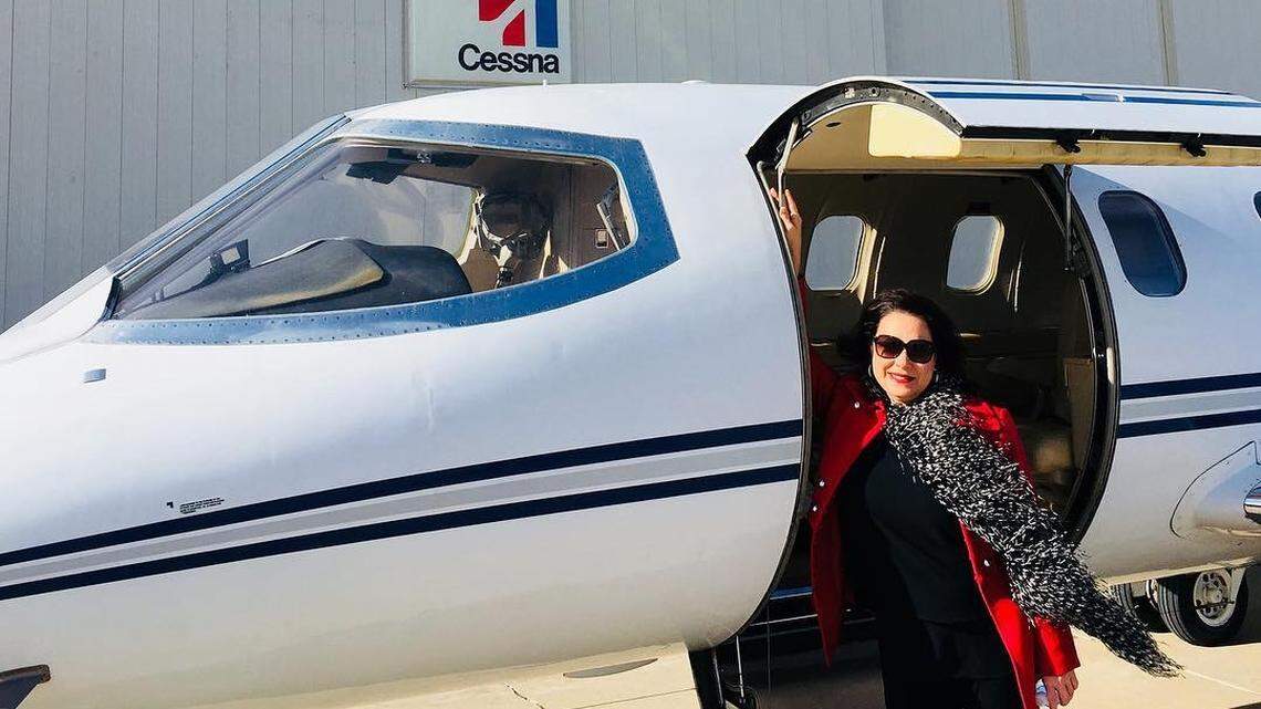Midwest Corporate Aviation owner Barbara Autry says she welcomes Dwayne Clemens and his Clemens Aviation to Jabara Airport, but not as a fixed-base operator on her side of the airport.
