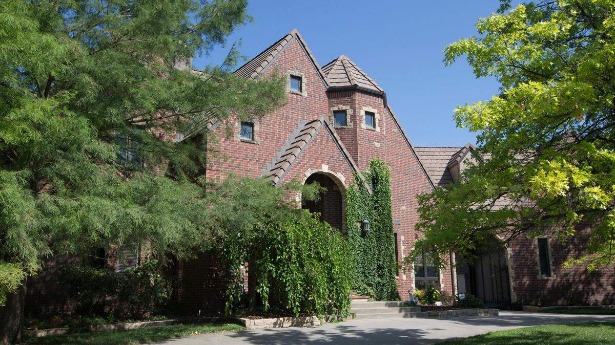 This large home in north Wichita can be rented on AirBnB for $249 a night. 