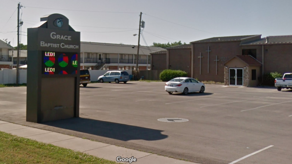 Grace Baptist Church, 1414 W. Pawnee, Wichita.