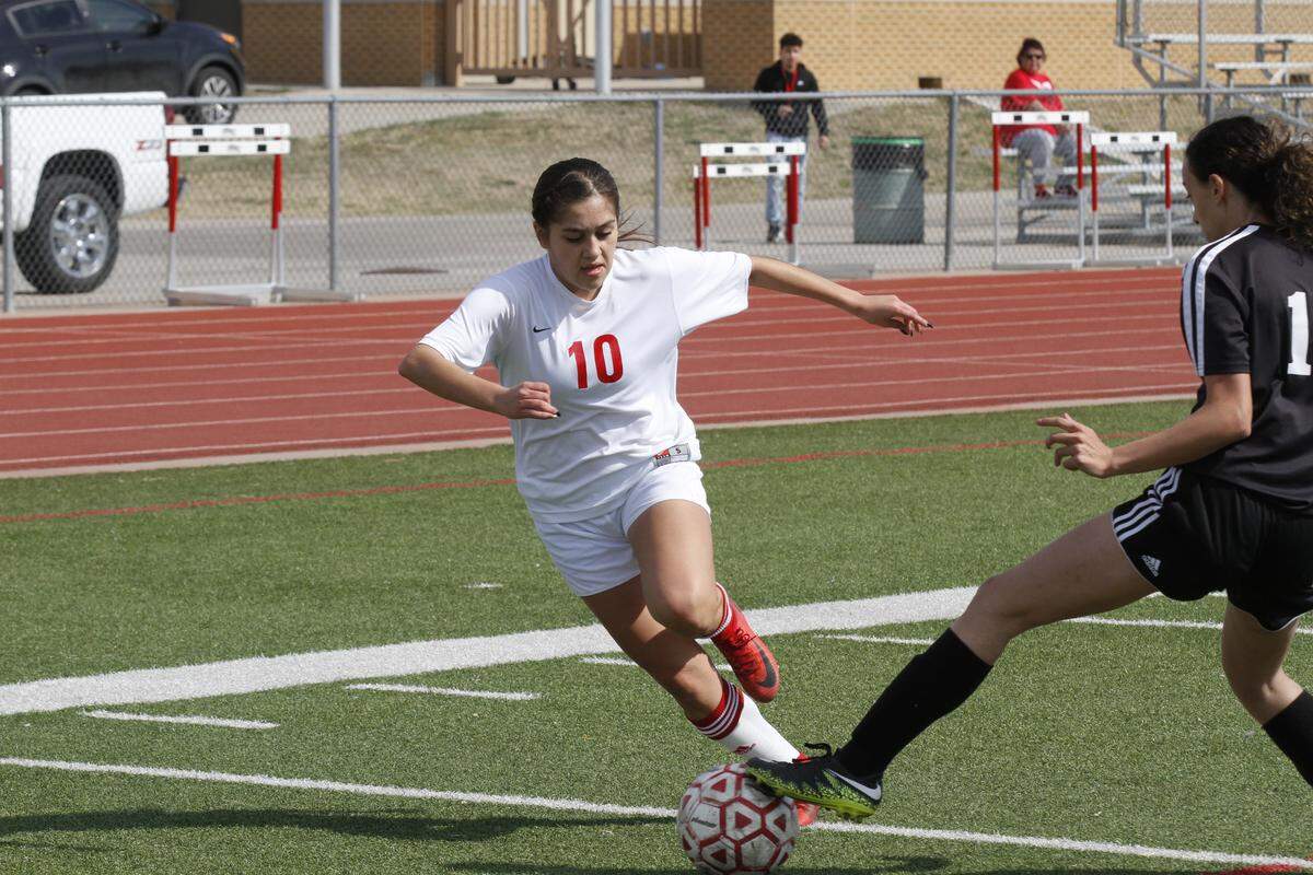 Nayli Gallo, a Wichita North girls soccer midfielder.