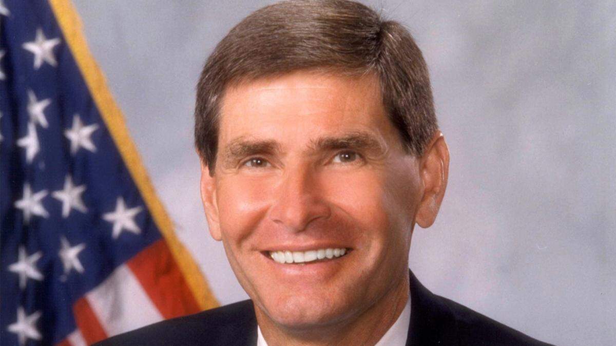 Jim Ryun, shown in a 2007 photo, wants to be clear that he’s not the Jim Ryun who sent a threatening email to a MicroMansions protestor last week.