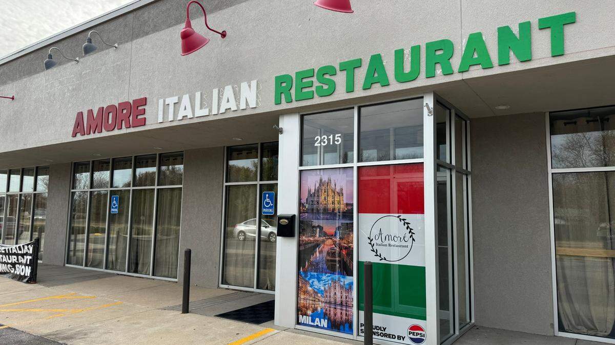 Amore Italian Restaurant opened at 21st and Amidon in Wichita in October. Soon, it will expand into Salina and Derby.
