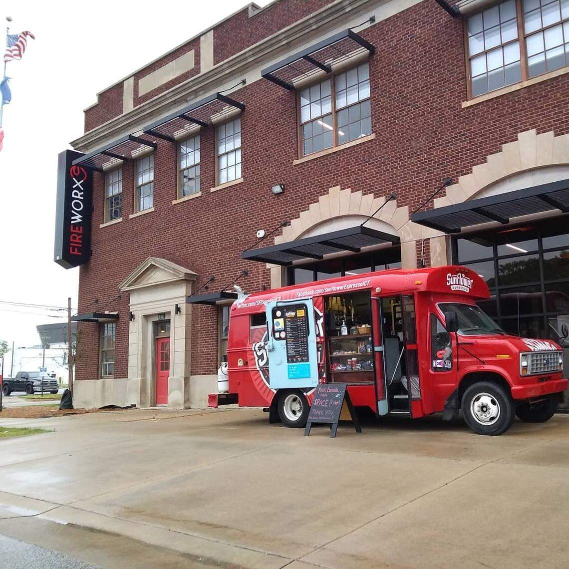 Sunflower Espresso, a coffee truck that opened in Wichita in 2016, is adding a cafe inside a former fire station that’s now a co-working office space called Fireworx.