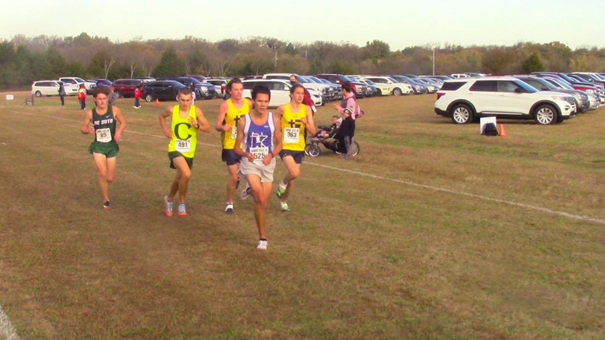 Kapaun Mt. Carmel senior Erik Enriquez won the Class 5A state champoinship on Saturday at 4 Mile Creek Resort in Augusta.