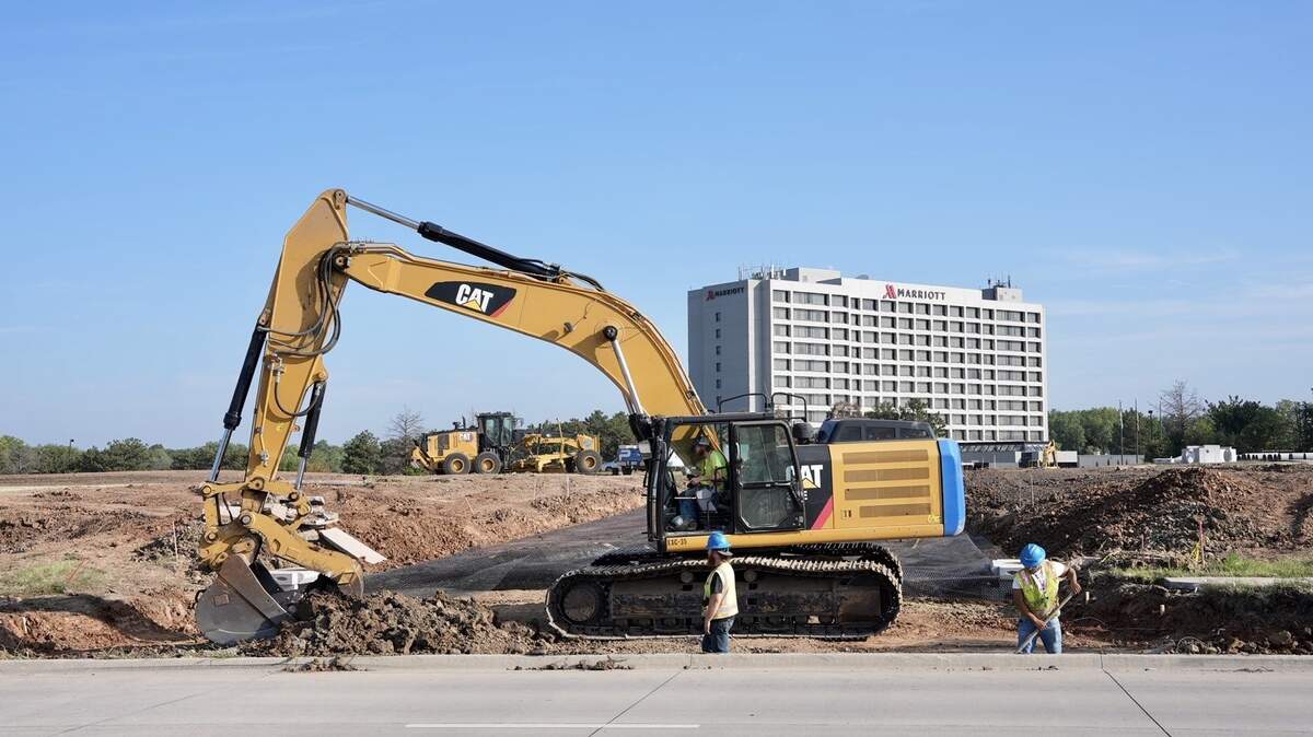 Two years after buying 18 acres near the northwest corner of Kellogg and Webb Road, Phil Ruffin is moving dirt there. But why?