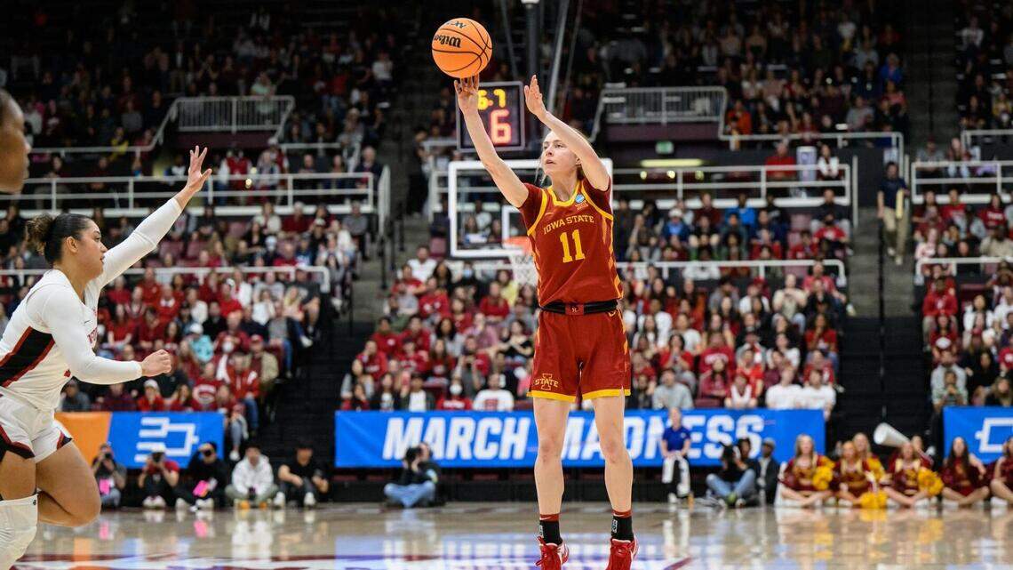 Kansas natives Ryan, Brown put on March Madness show for Iowa State women’s basketball