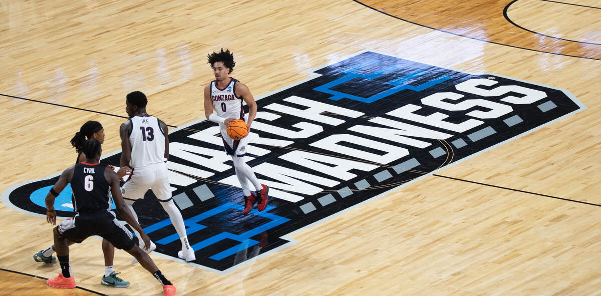 Gonzaga and Georgia met in the first round of the 2025 NCAA Division I Men’s Basketball Championship.