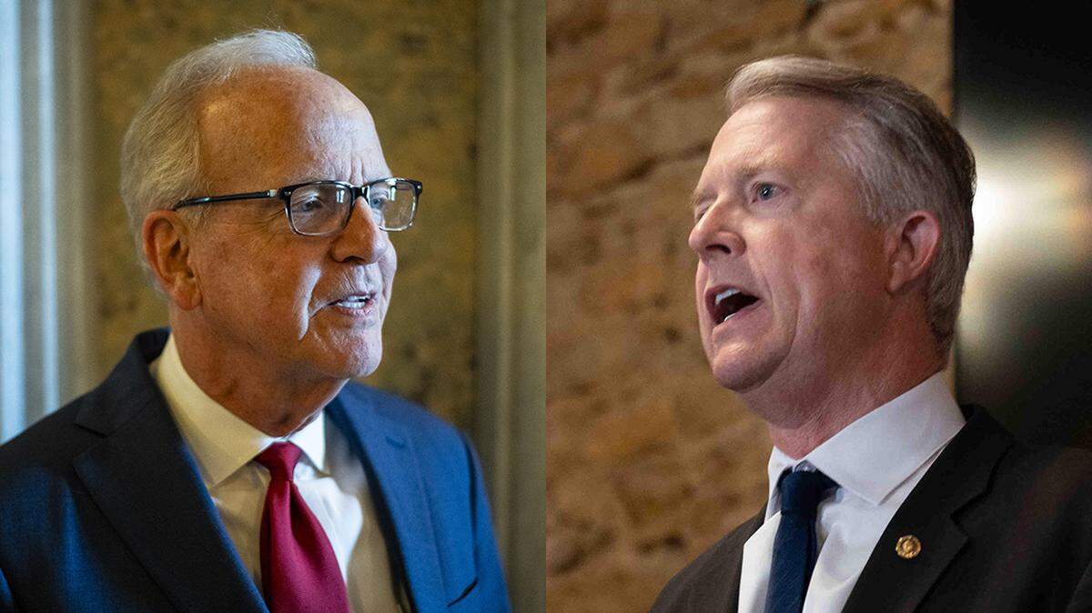 Kansas Sens. Jerry Moran and Roger Marshall