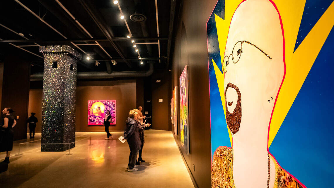 A ‘razzle-dazzle’ exhibit, death masks, local artists and more on display at Ulrich