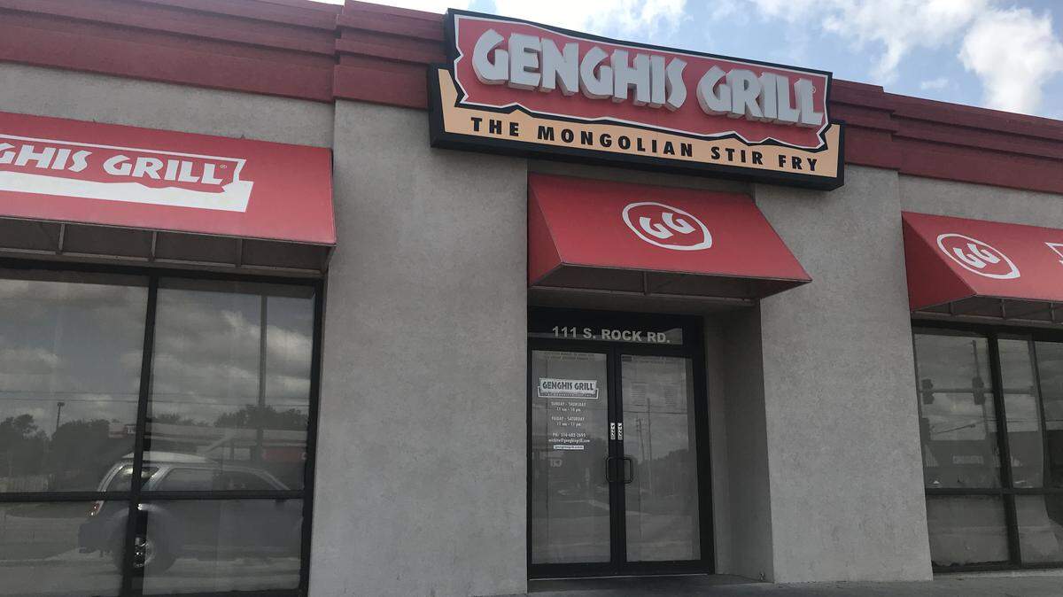 Genghis Grill on Rock Road is closed as of Monday.