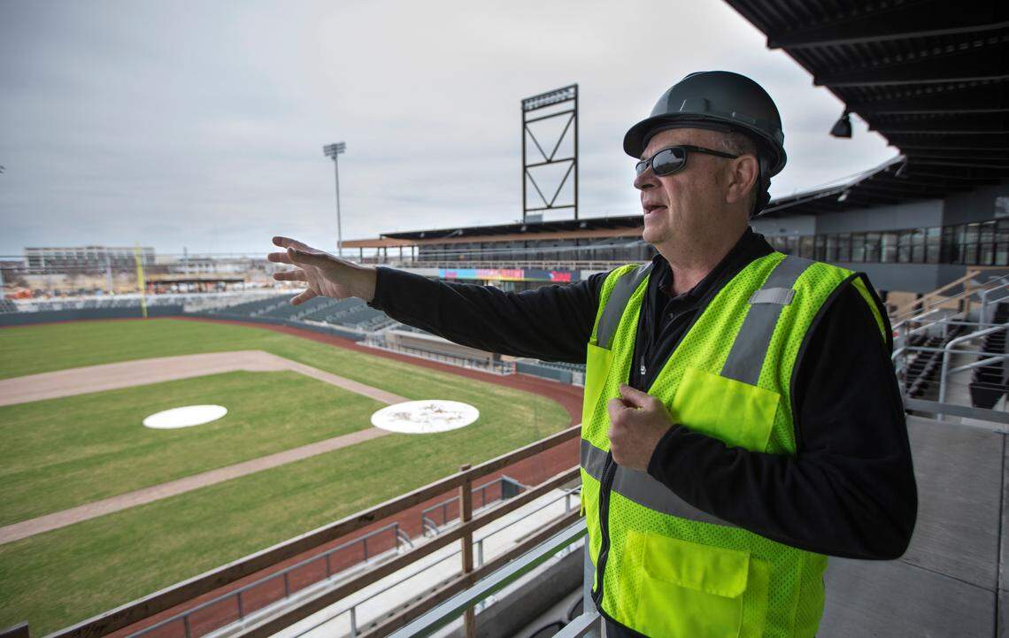Lou Schwechheimer, the owner of the Wichita Wind Surge, talks about the finishing stages of construction on the team’s new ballpark.