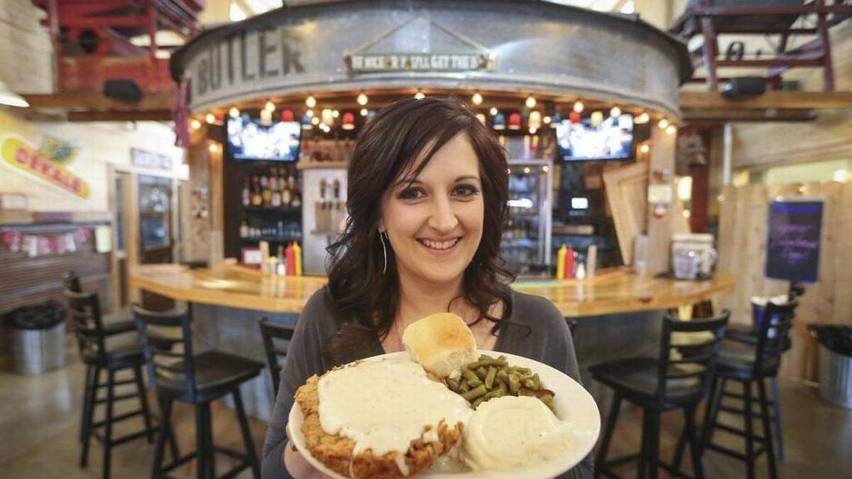 Lesley Matlack, the owner of The Barn in Burrton, is pictured in 2017. She’s preparing to celebrate the restaurant’s 10th birthday and is also putting it up for sale.
