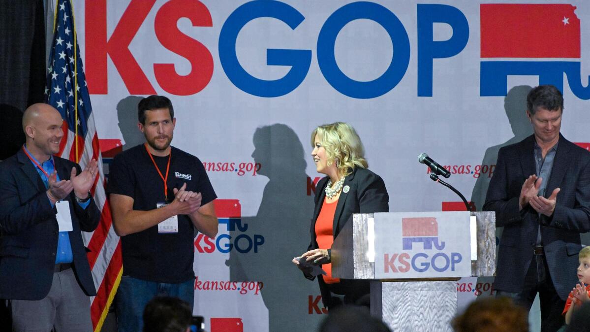 Republican Vicki Schmidt got the most votes of any statewide candidate when she was elected to her second term as Kansas insurance commissioner in 2022.