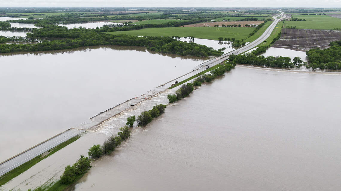 Kansas Turnpike I-35 reopens from OK after 100-year flood | Wichita Eagle