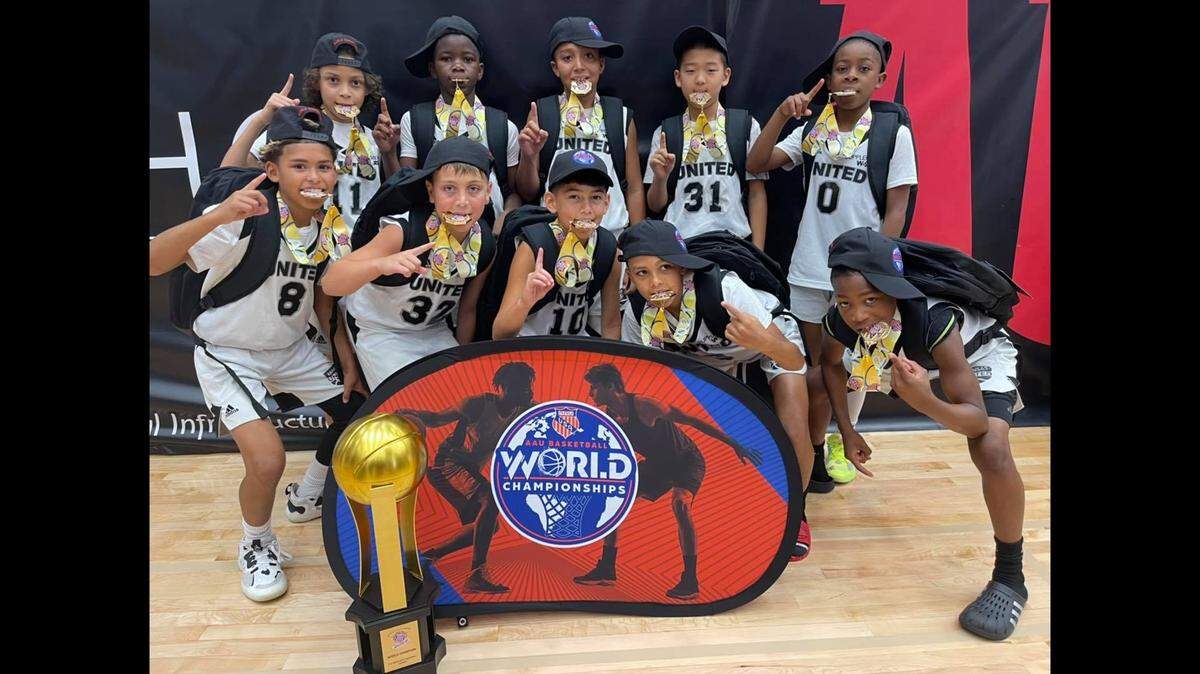 Kansas United 2029, a team of mostly Wichita fifth-graders, won the 10U AAU world championship over the weekend in Tennessee.