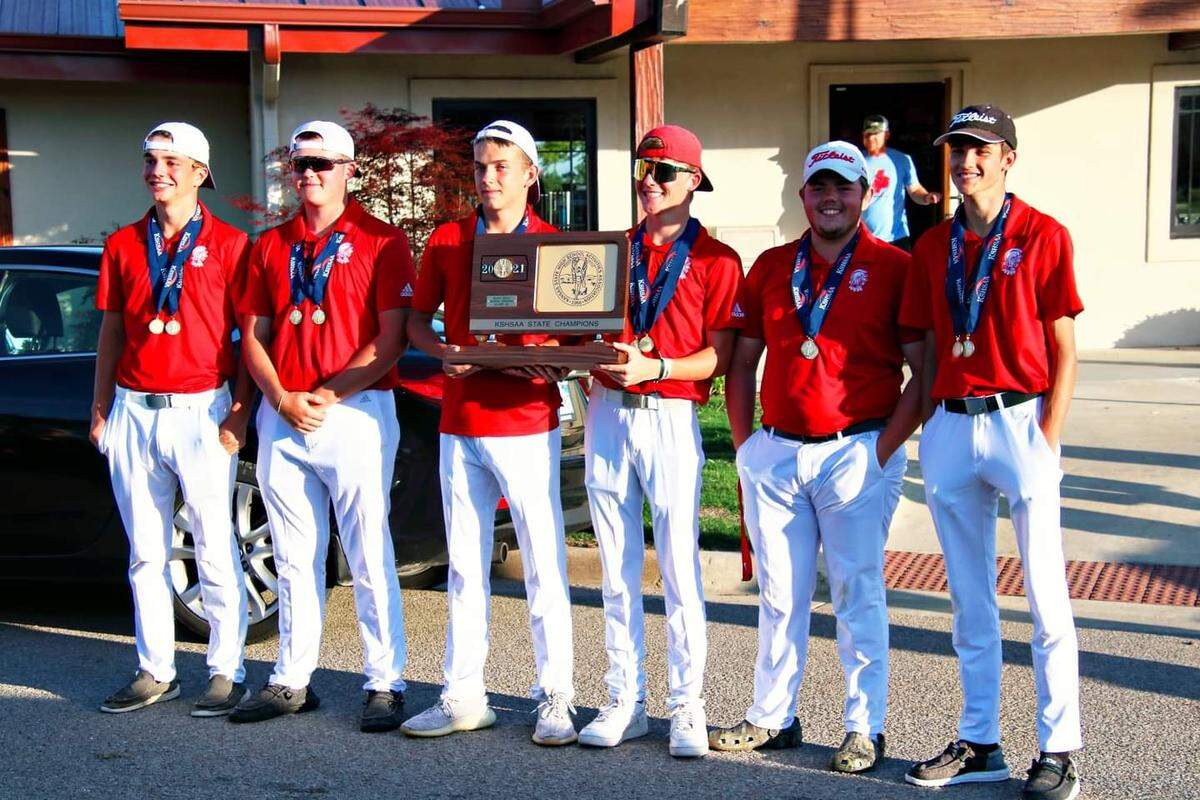 The Wellington boys golf team won the Class 4A team state championship on Tuesday, the first state title for the team in 38 years.