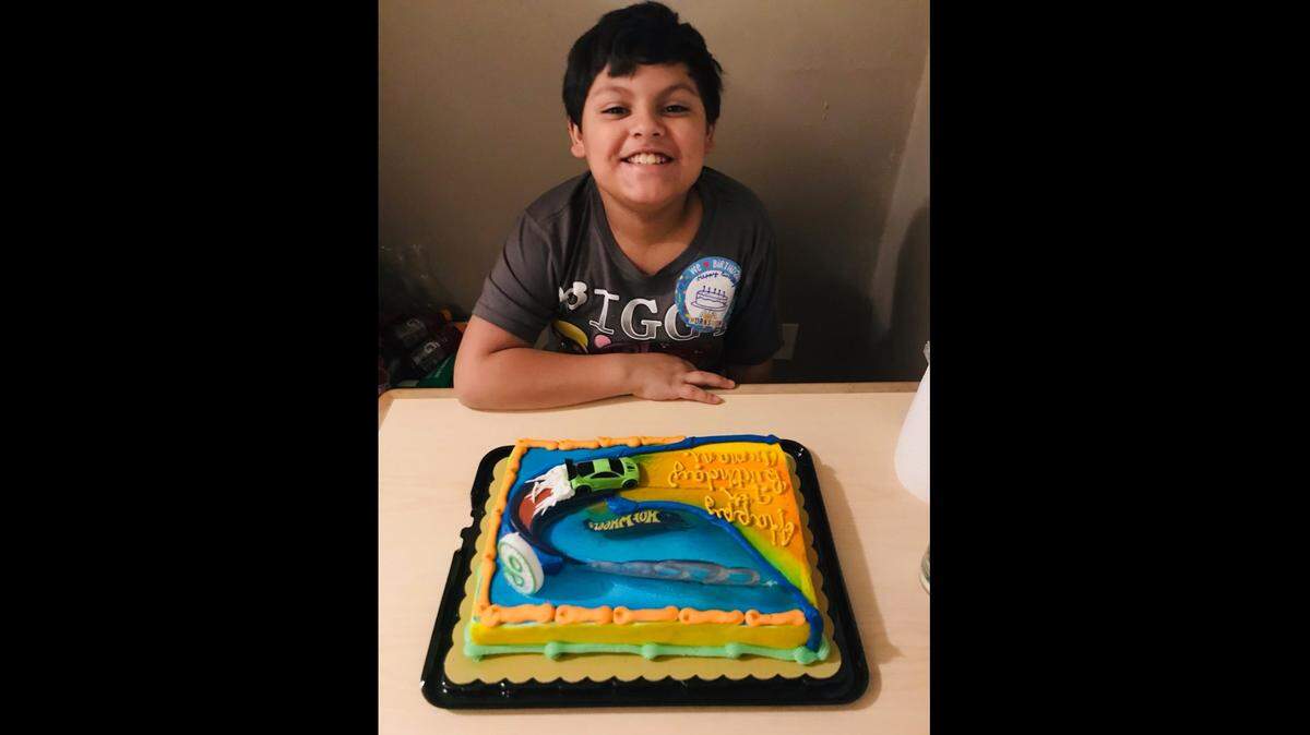 9-year-old Armani Saucedo died in an accident on Kellogg on Saturday night. His mother, Justice Seamster, says he loved playing video games and riding his scooter.