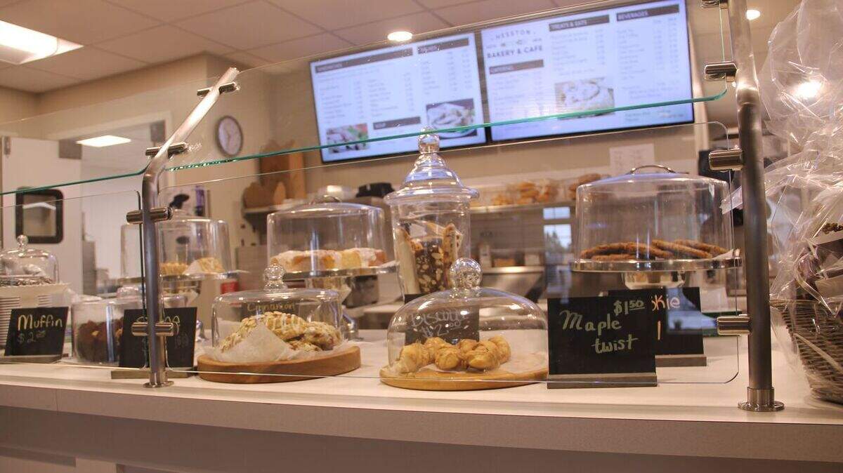 Hesston Bakery & Cafe is a new Hesston restaurant in an unexpected spot.