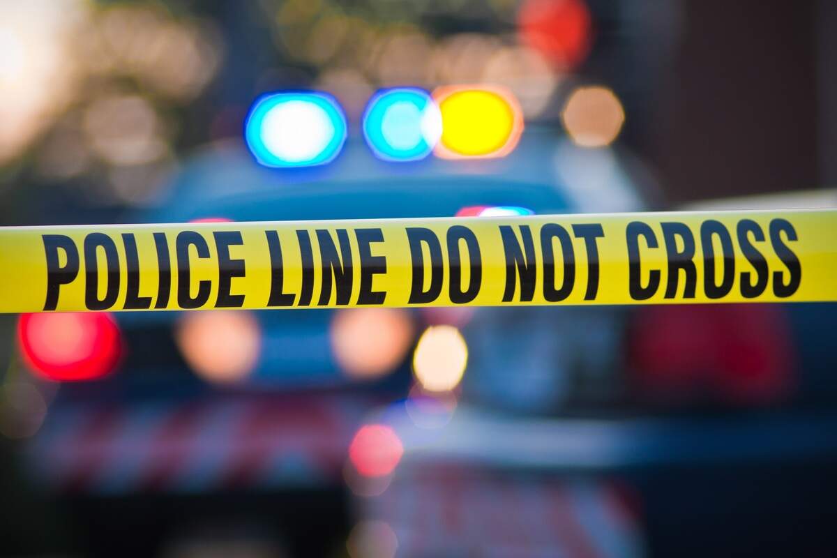 Police crime scene tape