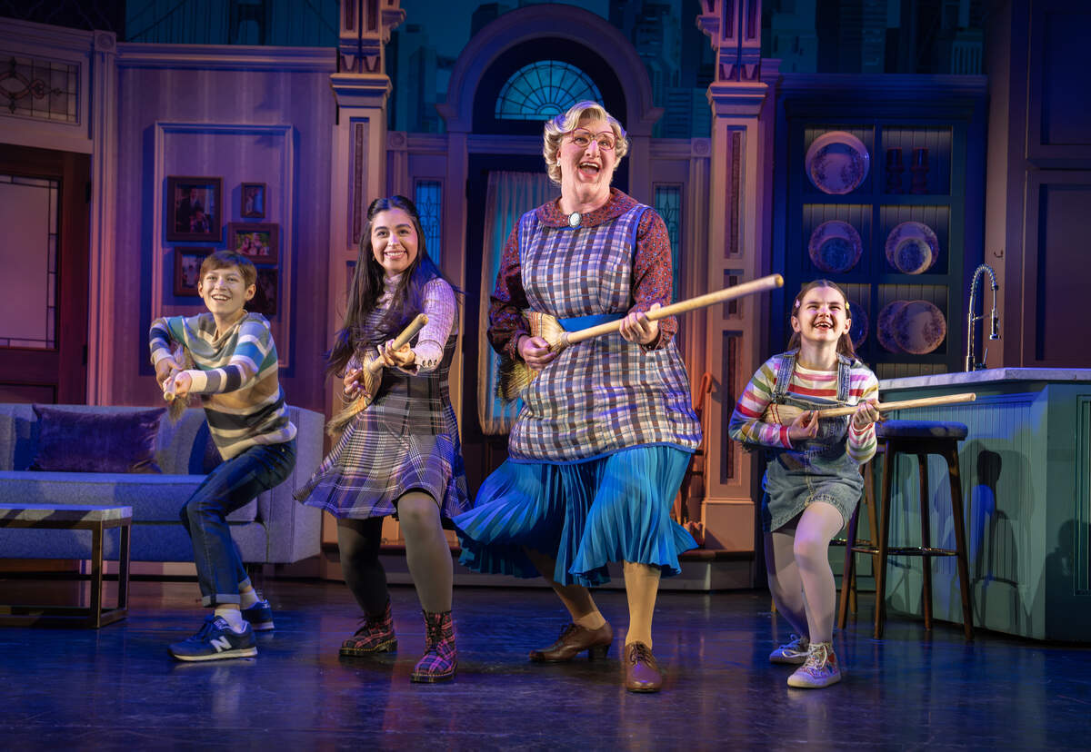 “Mrs. Doubtfire,” an updated version of the 1993 Robin Williams film, has music by Karey and Wayne Kirkpatrick, who collaborated on the musical “Something Rotten.”