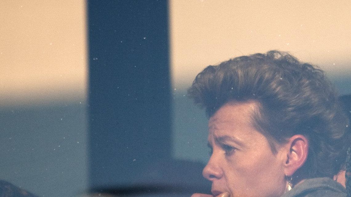 Boeing employees leave a company-wide meeting where it was announced that the company would relocate all of its Wichita operations by 2013, affecting 2100 local employees. (Jan. 4, 2011)