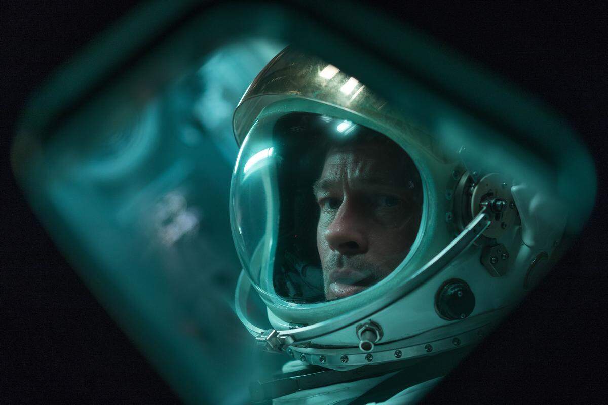 Brad Pitt stars in “Ad Astra,” in theaters Sept. 20.