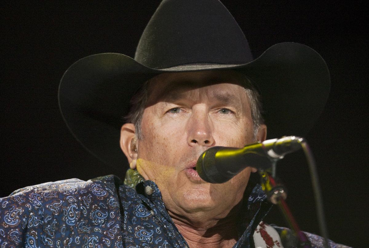 George Strait performs at Intrust Bank Arena in February 2012.
