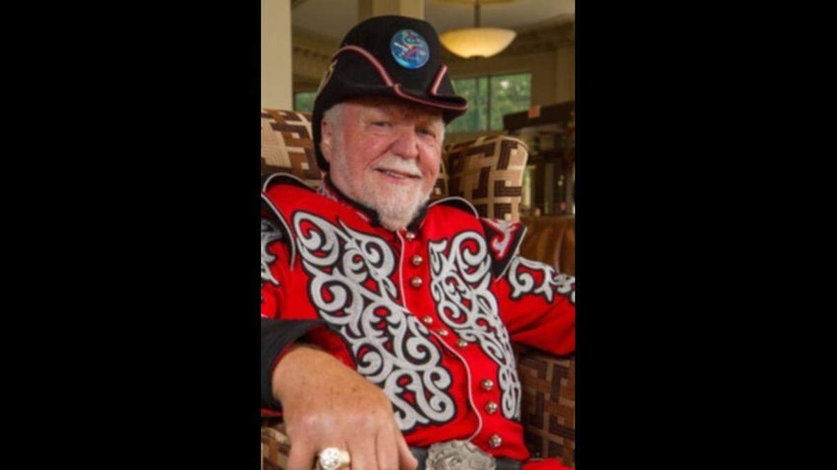 Ron Ryan as Admiral Windwagon Smith 41 in 2014.