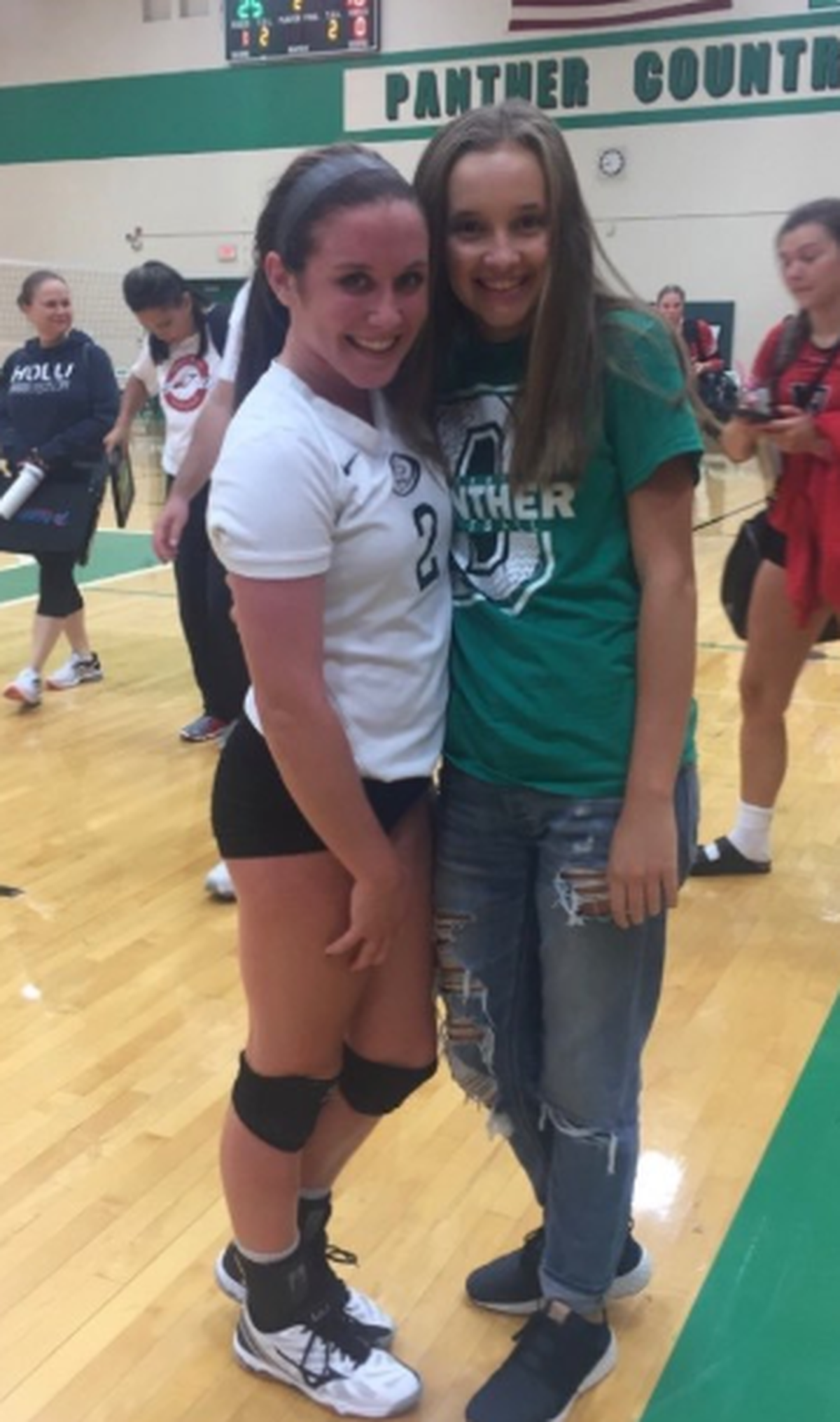 Derby volleyball’s Madi Young