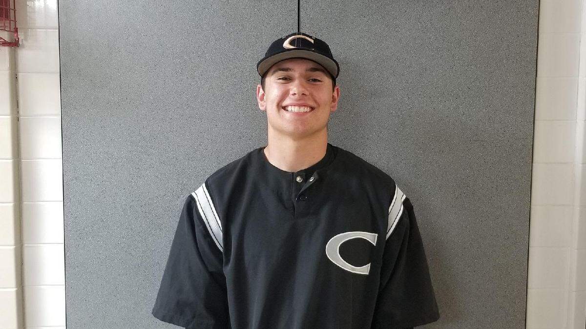 Campus junior Tyler Kahmann is helping the Colts to a bit of unexpected success in the 2018 baseball season.