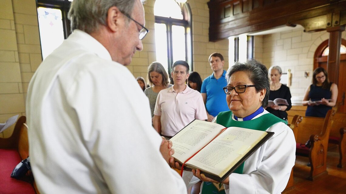 Only 2 percent of Episcopalians are Latino. At St. John's, they're the future
