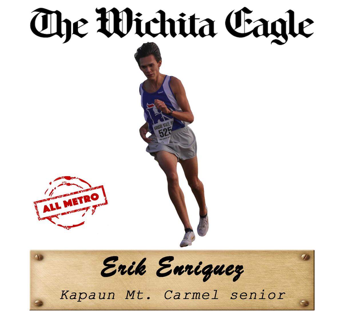 Kapaun Mt. Carmel senior Erik Enriquez