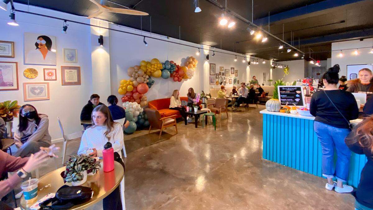Coffee Daze, a new coffee shop for College Hill, opened on East Douglas over the weekend.