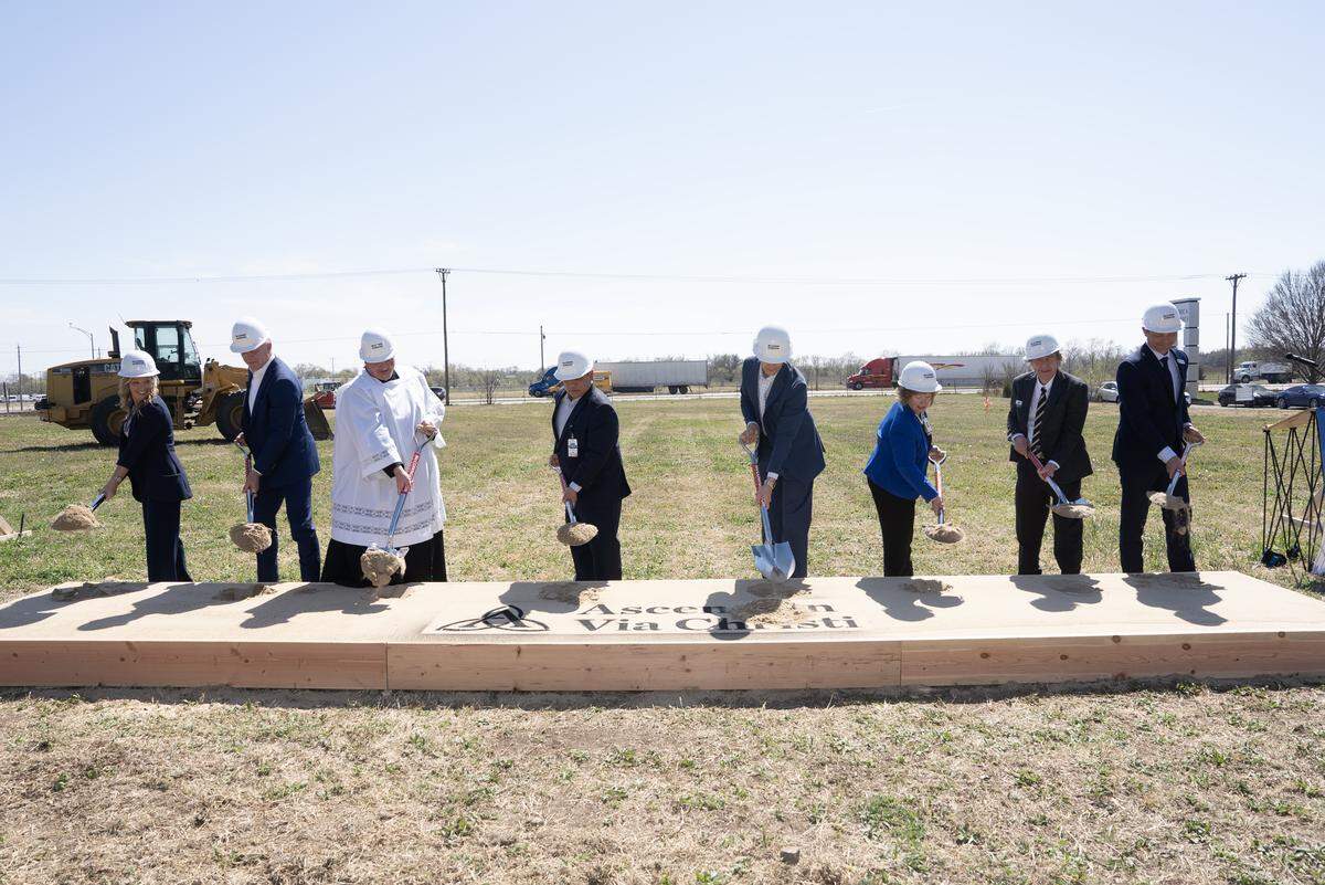 A groundbreaking ceremony was held Wednesday for Ascension Via Christi West ER. The 11,250 square foot freestanding emergency department will open in early 2027 at the northwest corner of Kellogg and 119th Street West.