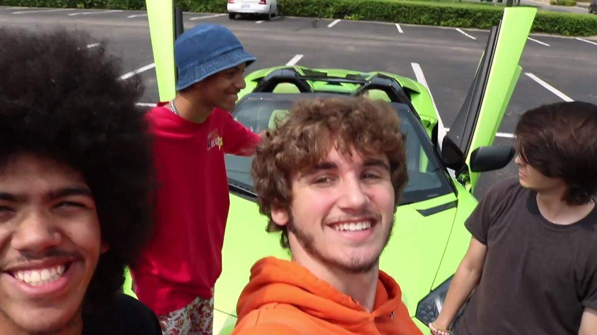 A group of locals have created a music video called “Green Screen Lambo” that’s going viral on social media.