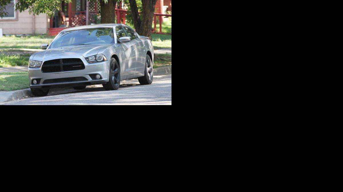 A 10-month-old girl died after being left in this Dodge Charger in the 1500 block of South Topeka. (July 25, 2014)

