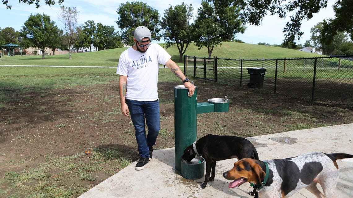 Wichita’s fourth off-leash dog park is open, will include city’s first doggie playground