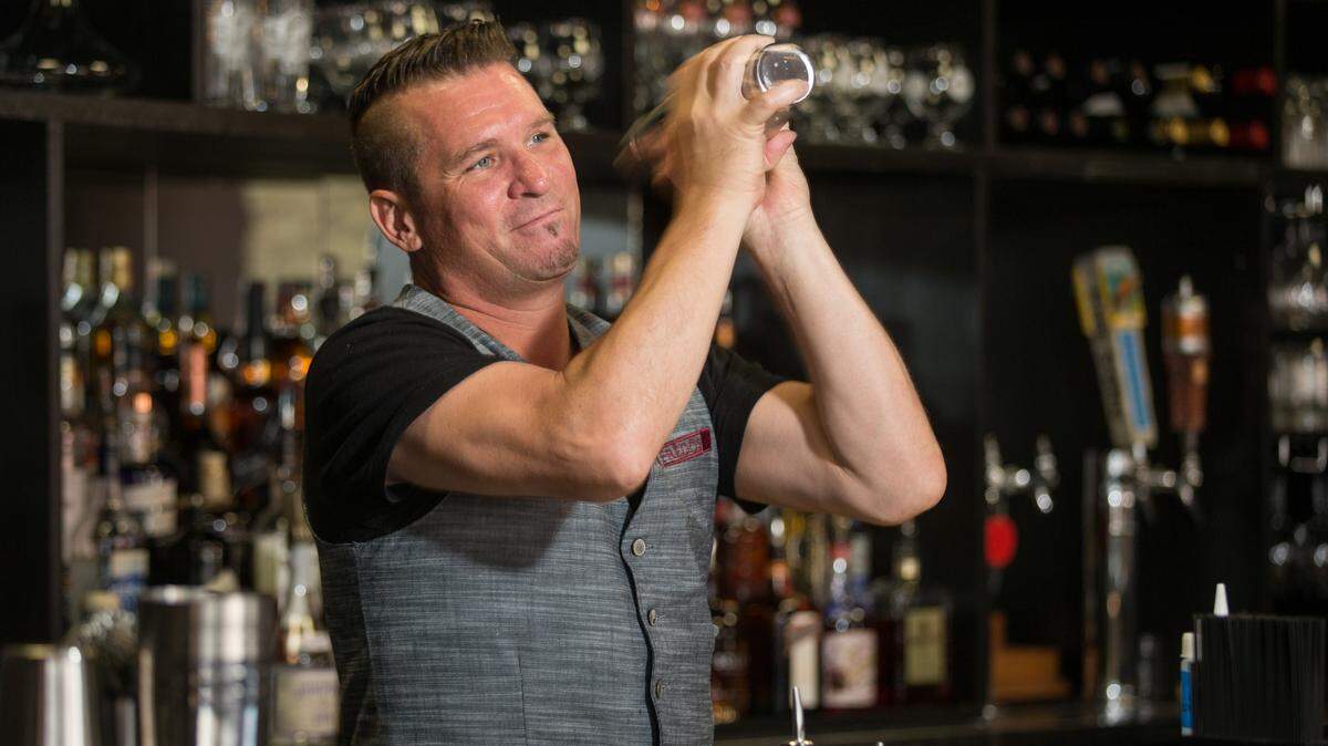 Danny Ivy, who now works as head bartender at Fredo’s, has loyal followers who appreciate his innovative cocktails.