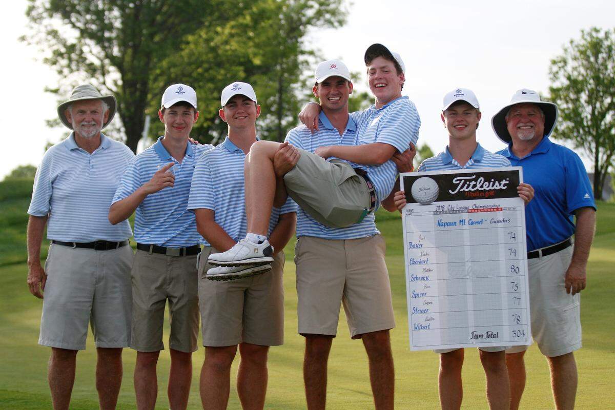 Kapaun Mt. Carmel boys golf team