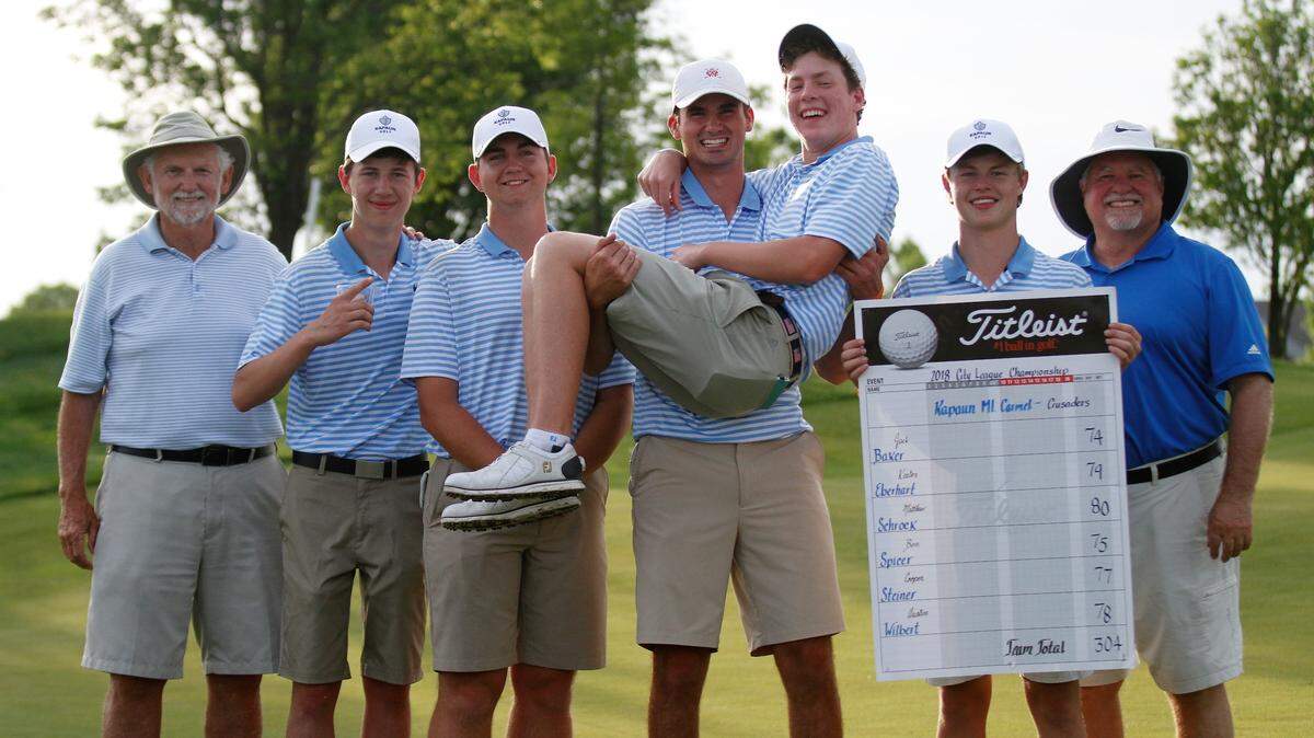 Kapaun Mt. Carmel boys golf team