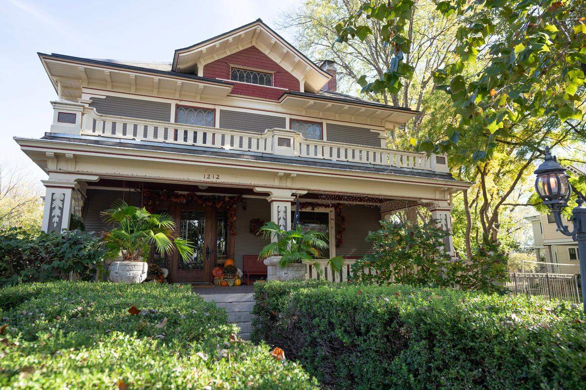 The J. Arch Butts house at 1212 N. Topeka is featured on the Historic Midtown Walking Tour, which happens on Saturday and Sunday.
